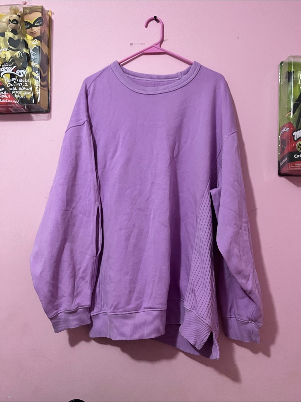 ⭐️aerie Lavender Purple Oversized Crewneck Sweatshirt